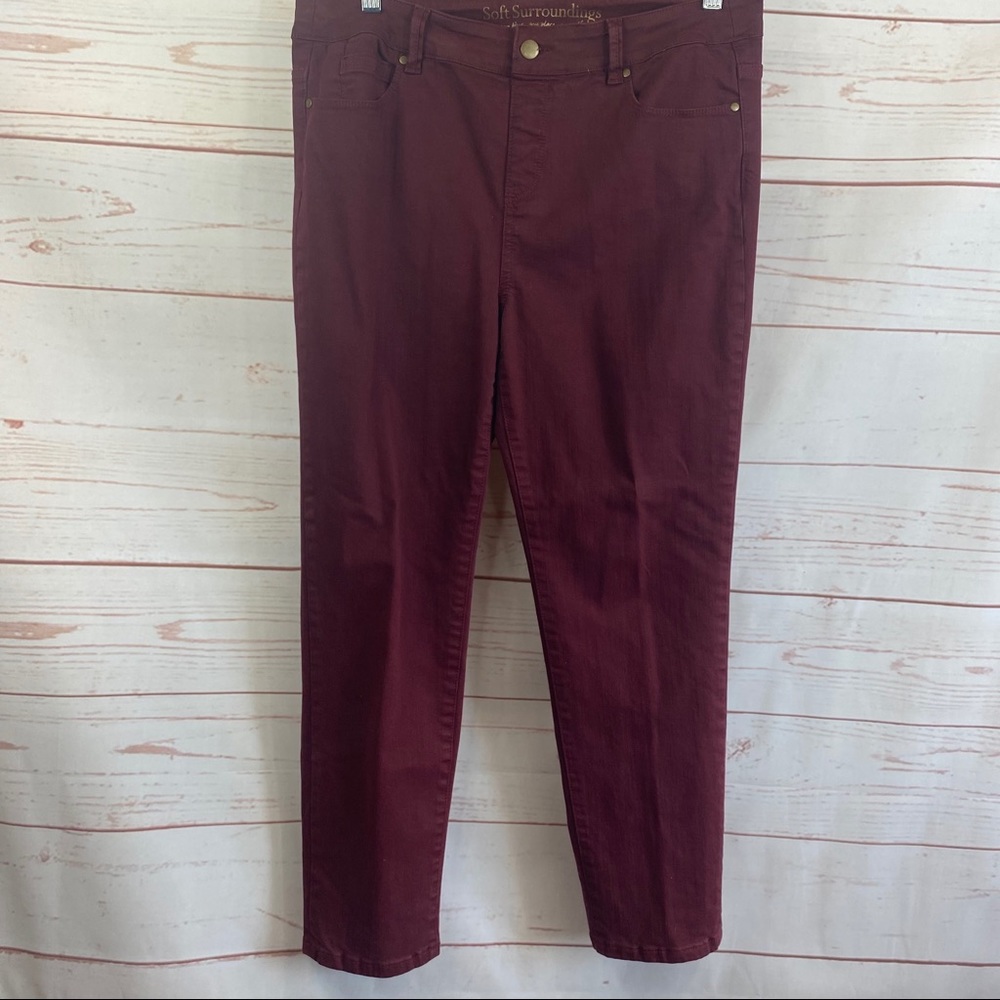 Soft Surroundings 5 Pocket Pull On Jegging